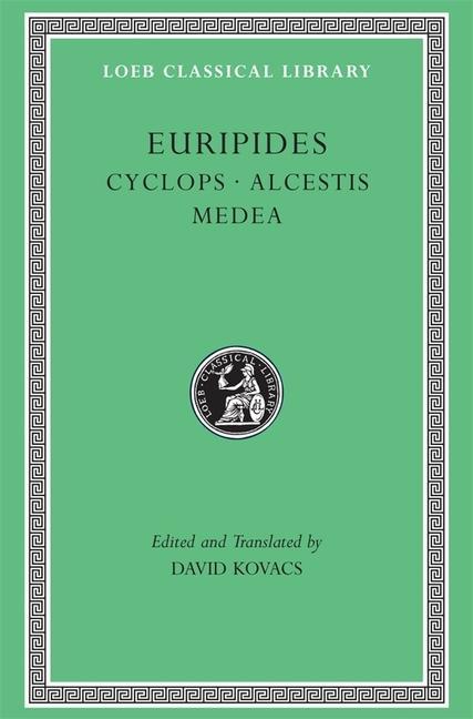 Cyclops. Alcestis. Medea / Euripides / Buch / Gebunden / Englisch / 1994 / Harvard University Press / EAN 9780674995604 - Euripides