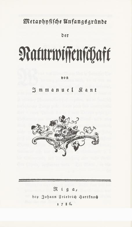 Kant, I: Metaphysische Anfangsgründe der Naturwissenschaft / Immanuel Kant / Kant im Original / Gebunden / Deutsch / 1984 / Harald Fischer Verlag Gmb / EAN 9783891310113 - Kant, Immanuel