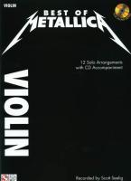 Best of Metallica for Violin: 12 Solo Arrangements Book/Online Audio / Taschenbuch / Buch + Online-Audio / Englisch / 2009 / Cherry Lane Music Company / EAN 9781603781213