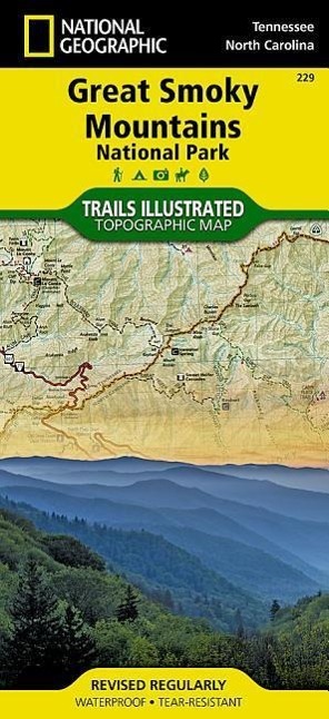 Great Smoky Mountains National Park Map / National Geographic Maps / (Land-)Karte / National Geographic Trails Ill / Englisch / 2013 / NATL GEOGRAPHIC MAPS / EAN 9781566953016 - National Geographic Maps