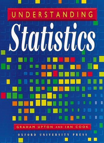 Upton, G: Understanding Statistics / Graham Upton / Taschenbuch / Kartoniert / Broschiert / Englisch / 1997 / Oxford University Press / EAN 9780199143917 - Upton, Graham