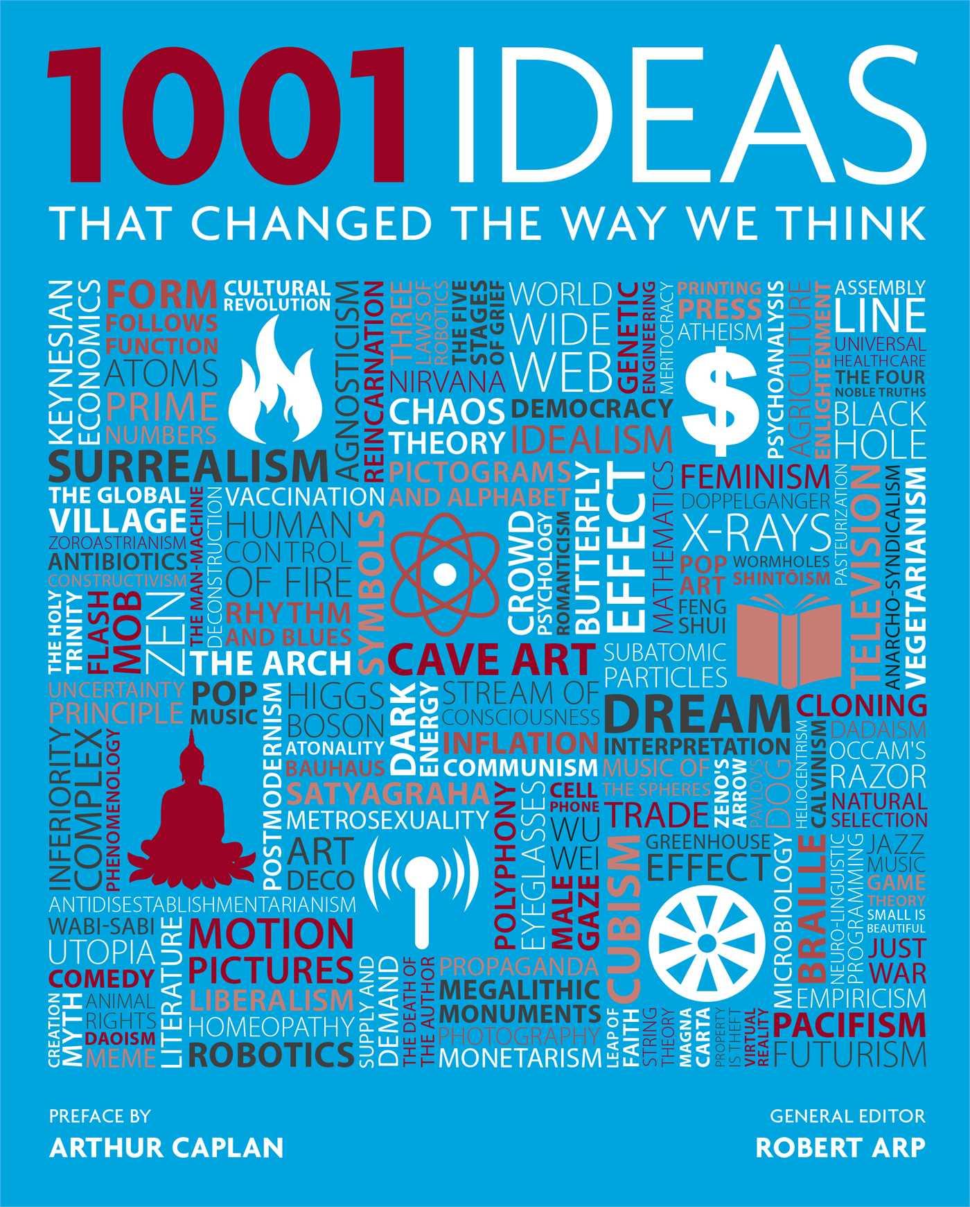 1001 Ideas That Changed the Way We Think / Robert Arp / Buch / Gebunden / Englisch / 2013 / Atria Books / EAN 9781476705729 - Arp, Robert