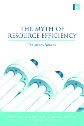The Myth of Resource Efficiency / The Jevons Paradox / Blake Alcott (u. a.) / Taschenbuch / Einband - flex.(Paperback) / Englisch / 2009 / Taylor & Francis Ltd / EAN 9781844078134 - Alcott, Blake