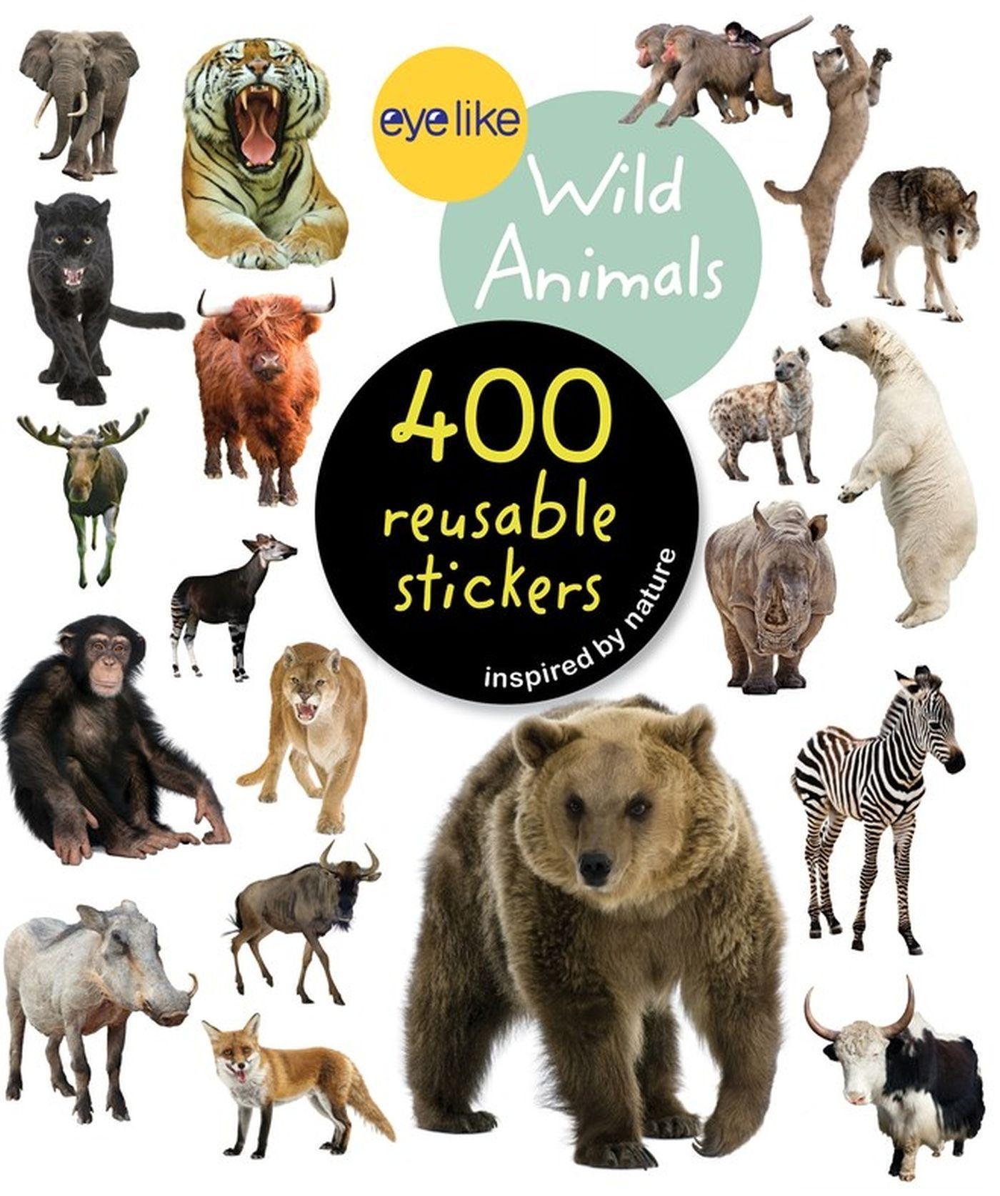 Eyelike Stickers: Wild Animals / Broschüre / Geheftet / Englisch / 2014 / Workman Publishing / EAN 9780761179641