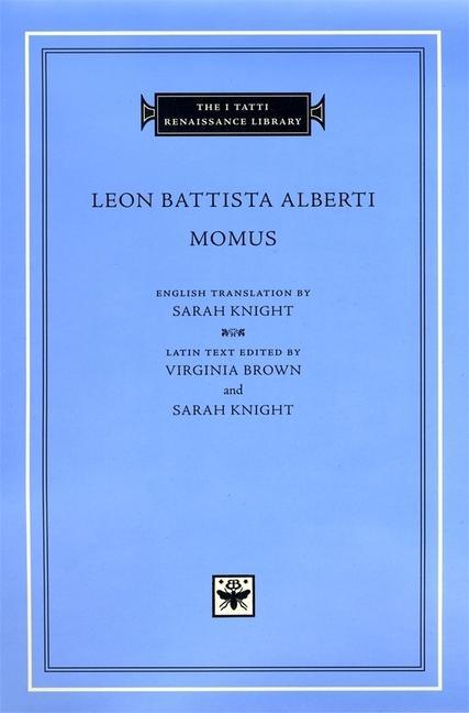 Momus / Leon Battista Alberti / Buch / Gebunden / Englisch / 2003 / Harvard University Press / EAN 9780674007543 - Alberti, Leon Battista