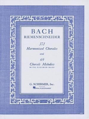 371 Harmonized Chorales And 69 Chorale Melodies / Johann Sebastian Bach / Taschenbuch / Buch / Englisch / 1986 / Hal Leonard Corporation / EAN 9780793525744 - Bach, Johann Sebastian