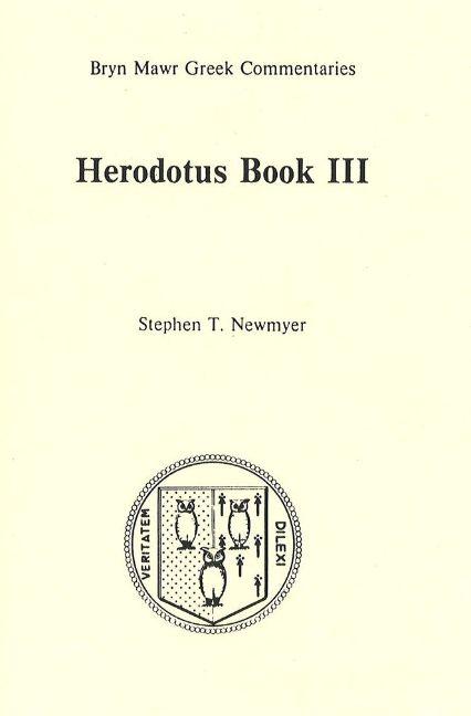 Book 3 / Herodotus / Taschenbuch / Kartoniert / Broschiert / Englisch / 1986 / Bryn Mawr Commentaries / EAN 9780929524146 - Herodotus