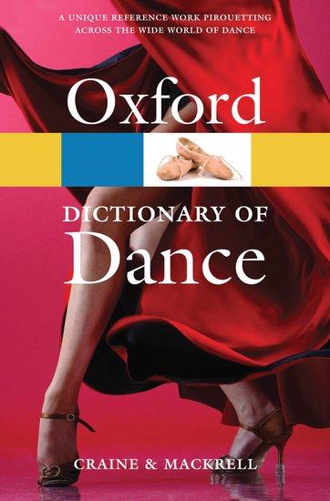 The Oxford Dictionary of Dance / Debra Craine (u. a.) / Taschenbuch / Buch / Englisch / 2010 / EAN 9780199563449 - Craine, Debra