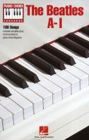 The Beatles A-I / Beatles / Taschenbuch / Piano Chord Songbooks / Buch / Englisch / 2010 / HAL LEONARD PUB CO / EAN 9781423494669 - Beatles