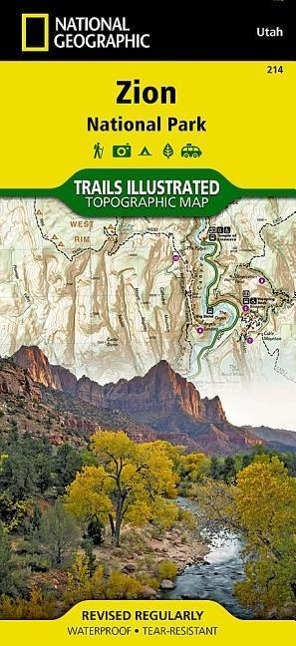 Zion National Park Map / National Geographic Maps / (Land-)Karte / National Geographic Trails Ill / Karte/Landkarte / Englisch / 2022 / NATL GEOGRAPHIC MAPS / EAN 9781566952972 - National Geographic Maps
