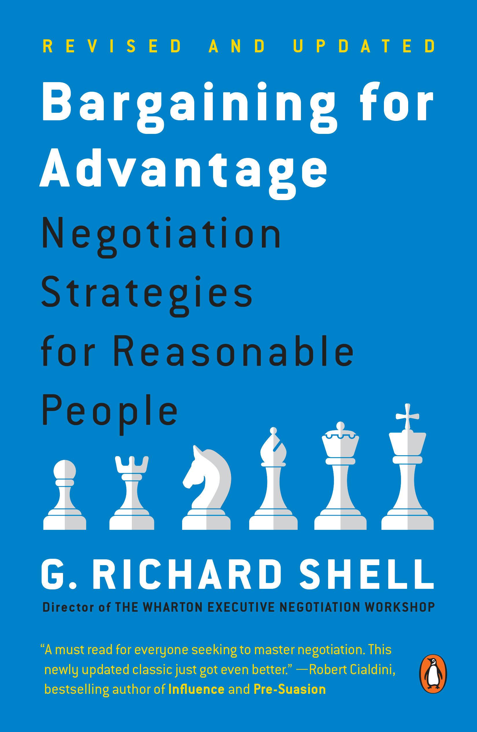 Bargaining for Advantage / Negotiation Strategies for Reasonable People / G. Richard Shell / Taschenbuch / Einband - flex.(Paperback) / Englisch / 2006 / Penguin Putnam Inc / EAN 9780143036975 - Shell, G. Richard