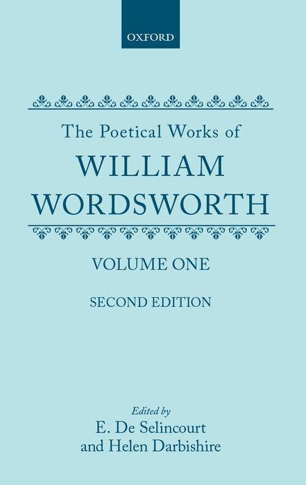 The Poetical Works of William Wordsworth: Volume One / William Wordsworth / Buch / Gebunden / Englisch / 2015 / Oxford University Press, USA / EAN 9780198118275 - Wordsworth, William