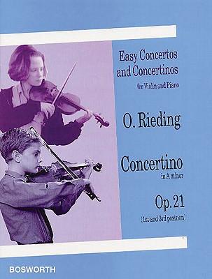 Oscar Rieding: Concertino in a Minor, Opus 21 / Taschenbuch / Easy Concertos and Concertinos / Buch / Englisch / 2003 / Bosworth & Co. Ltd. / EAN 9780711992177