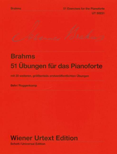 51 Übungen für das Pianoforte / mit 30 weiteren, größtenteils erstveröffentlichten Übungen. WoO 6. Klavier. / Johannes Behr / Broschüre / 112 S. / Deutsch / 2002 / Universal Edition AG - Behr, Johannes