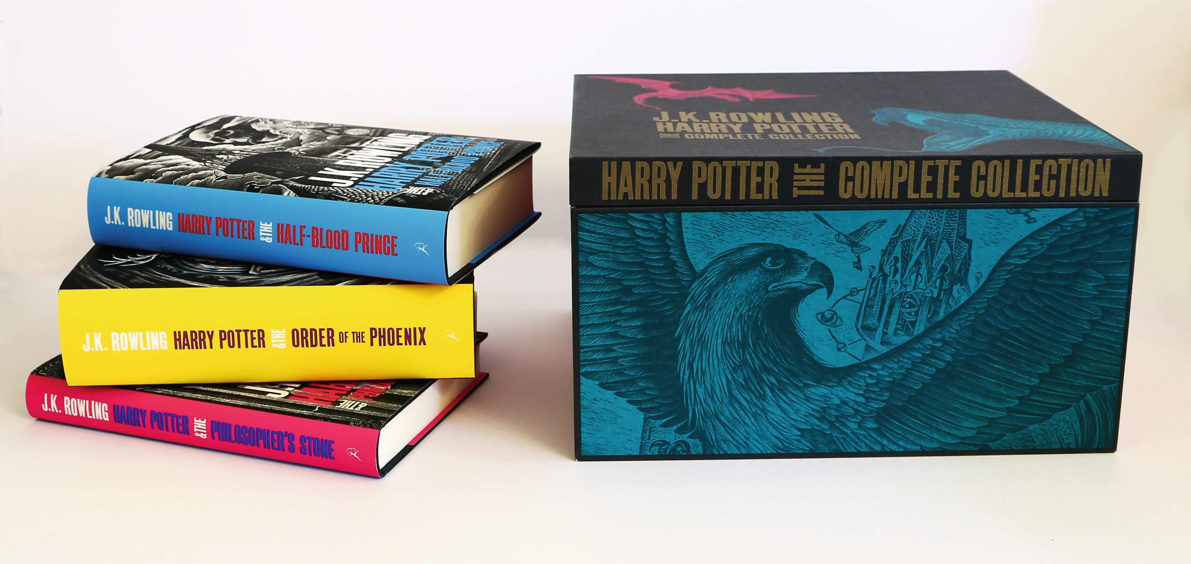 Harry Potter Adult Hardback Box Set / Contains: Philosopher's Stone / Chamber of Secrets / Prisoner of Azkaban / Goblet of Fire / Order of the Phoenix / Half-Blood Prince / Deathly Hollows / Rowling - Rowling, Joanne K.