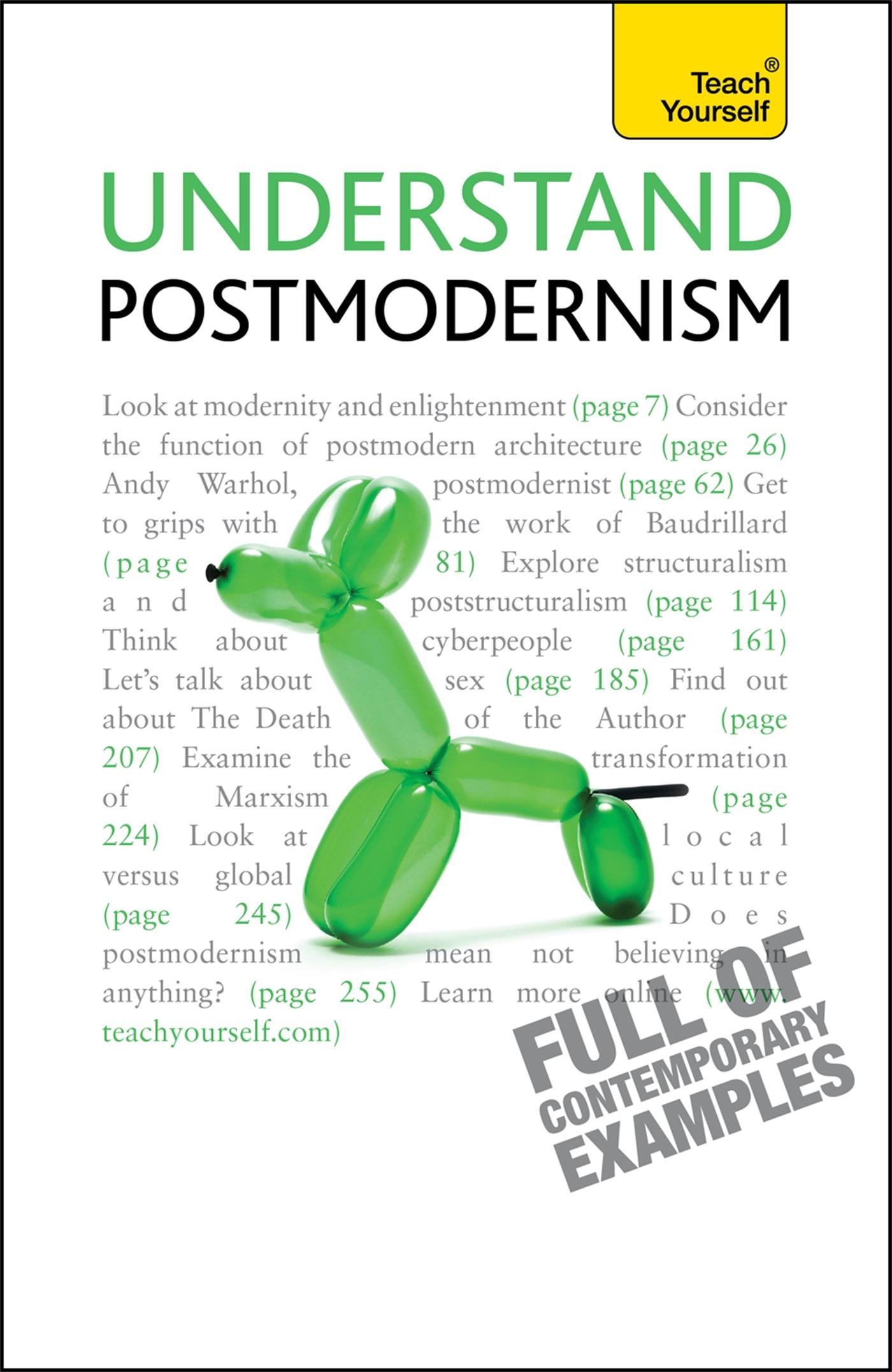 Understand Postmodernism / Glenn Ward / Taschenbuch / Kartoniert / Broschiert / Englisch / 2010 / Mobius / EAN 9781444104981 - Ward, Glenn