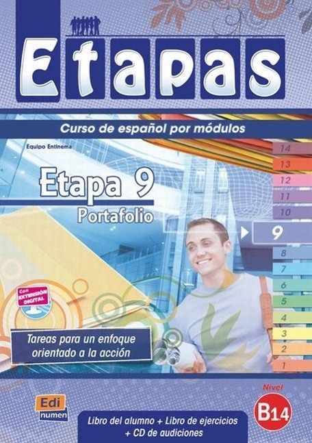 Etapas Level 9 Portafolio - Libro del Alumno/Ejercicios + CD / Sonia Eusebio Hermira (u. a.) / Buch / Etapas / 80 S. / Spanisch / 2014 / EDINUMEN / EAN 9788498481884 - Eusebio Hermira, Sonia