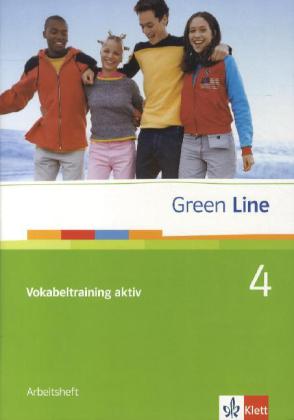 Green Line 4. Vokabeltraining aktiv. Arbeitsheft / Vokabeltraining aktiv 4, Arbeitsheft Klasse 8 / Broschüre / Green Line / 56 S. / Deutsch / 2012 / Klett / EAN 9783125600287