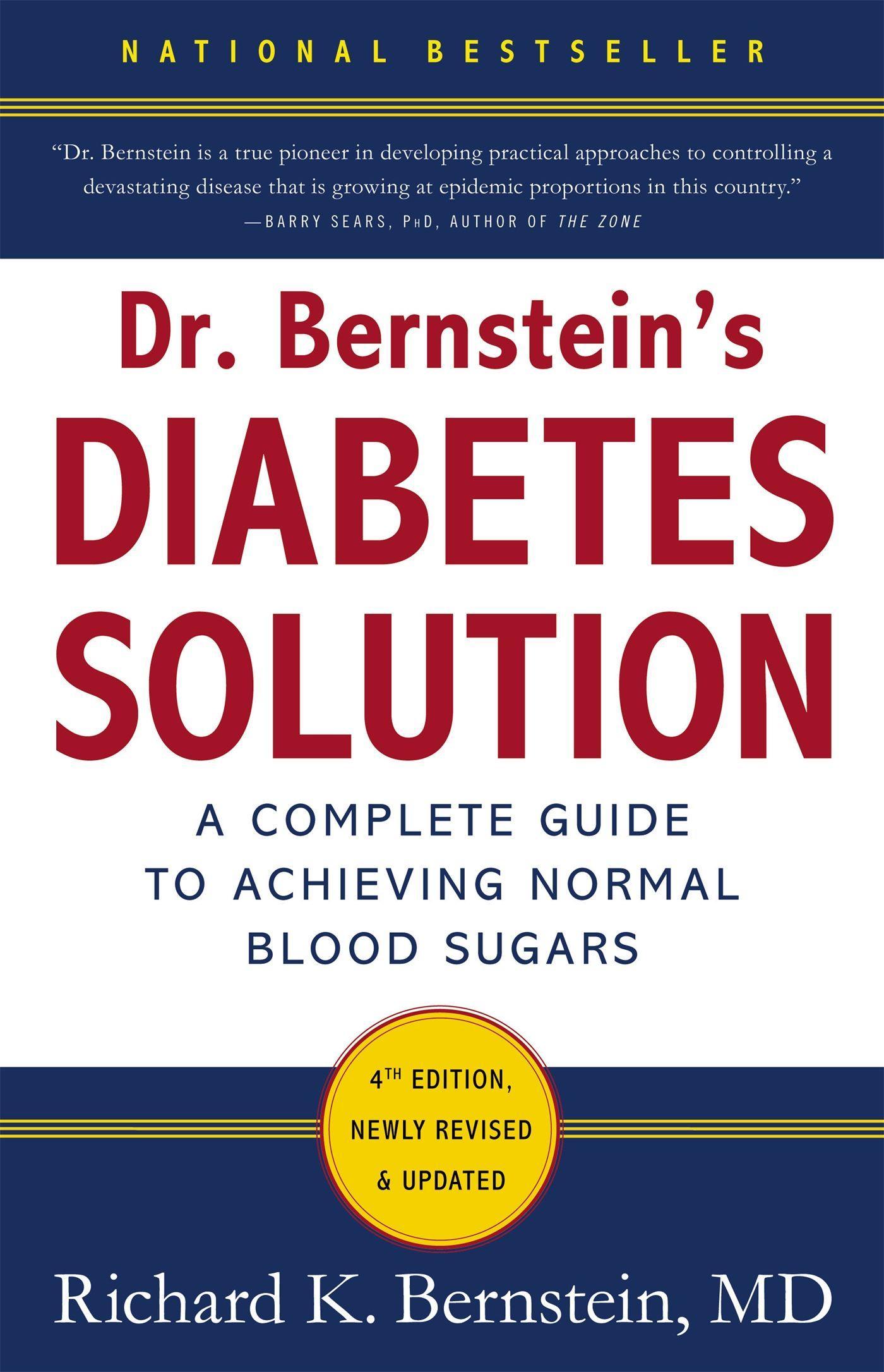 Dr Bernstein's Diabetes Solution / A Complete Guide To Achieving Normal Blood Sugars, 4th Edition / Richard K. Bernstein / Buch / Gebunden / Englisch / 2011 / Little, Brown & Company - Bernstein, Richard K.