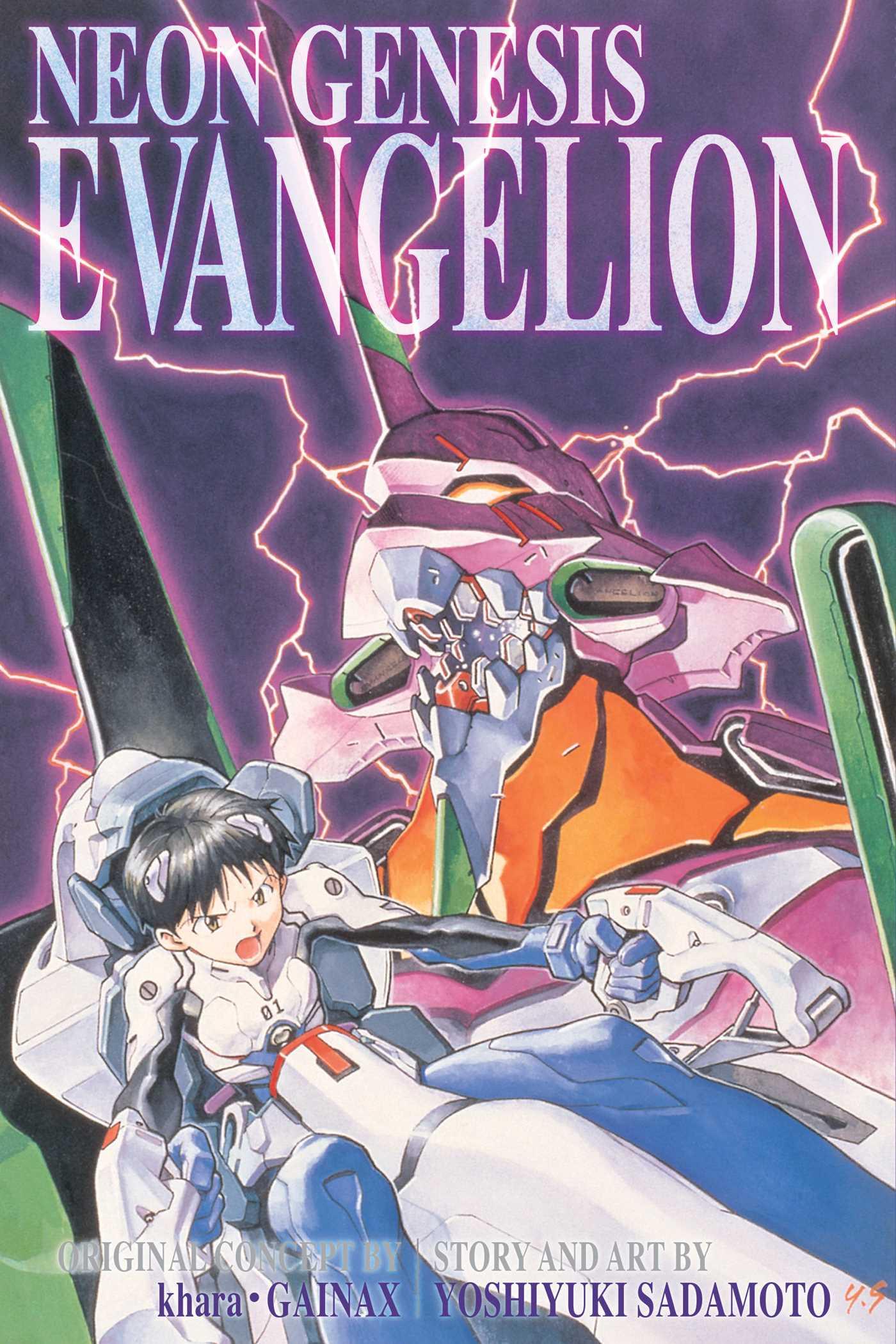 Neon Genesis Evangelion 3-in-1 Edition, Vol. 1 / Includes vols. 1, 2 & 3 / Yoshiyuki Sadamoto / Taschenbuch / Kartoniert / Broschiert / Englisch / 2012 / Viz Media, Subs. of Shogakukan Inc - Sadamoto, Yoshiyuki